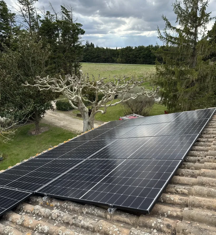 Ao Elec Solaire Panneaux Photovoltaiques A Chateaurenard Projet 1