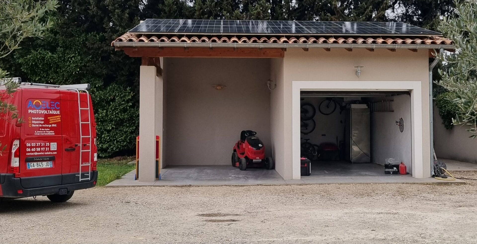 Ao Elec Solaire Panneaux Photovoltaiques A Chateaurenard Photo P1